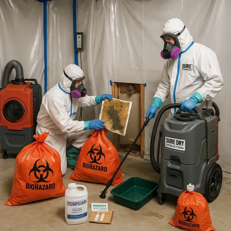 Contaminated Water Handling Protocols process in Altamont, IL